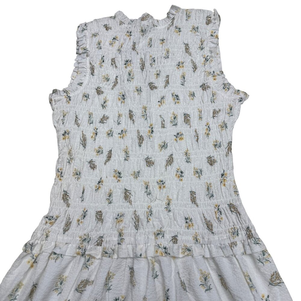 Rails Dion Mid Dress White Yellow Amaryllis Sleeveless Women's, Size L NWOT - Picture 4 of 9
